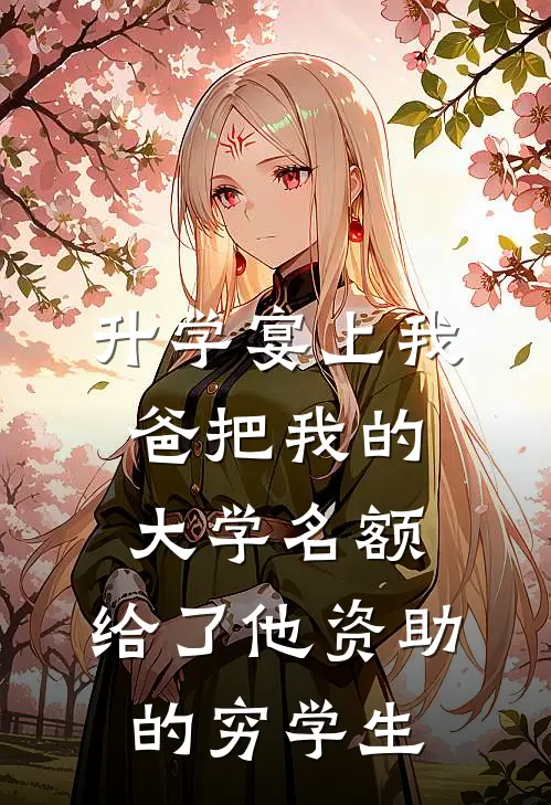 升学宴上我爸把我的大学名额，给了他资助的穷学生