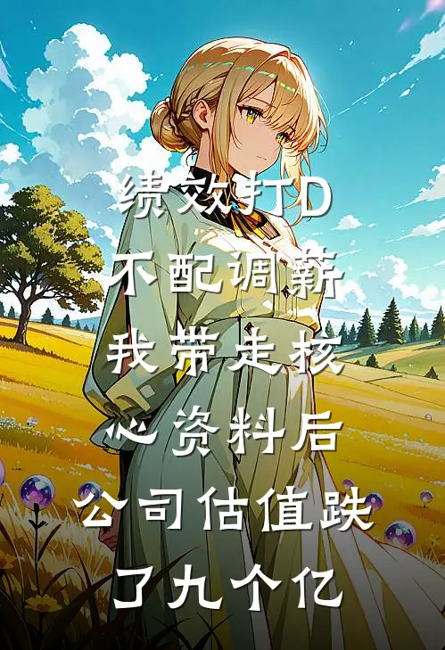 绩效打D不配调薪，我带走核心资料后，公司估值跌了九个亿