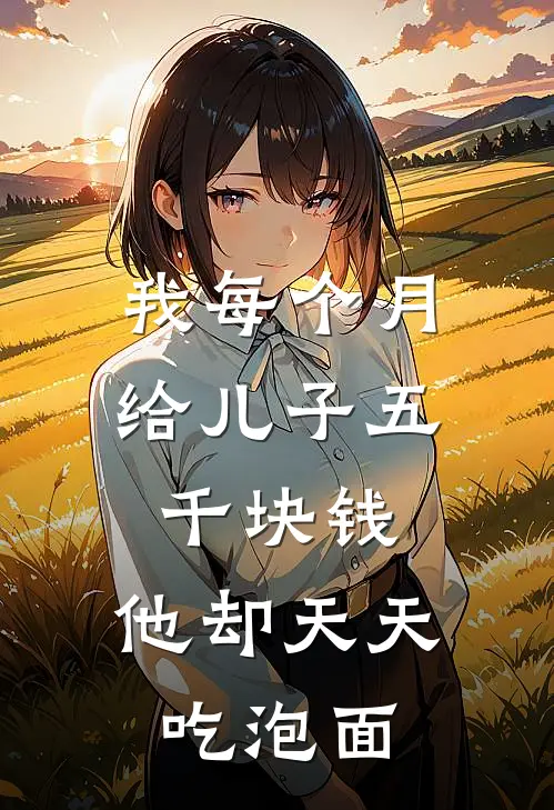 我每个月给儿子五千块钱，他却天天吃泡面