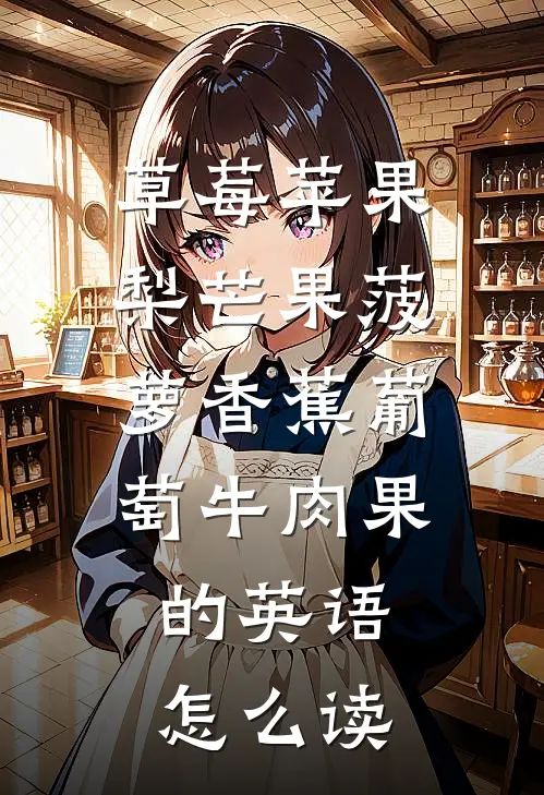 草莓苹果梨芒果菠萝香蕉葡萄牛肉果,的英语怎么读